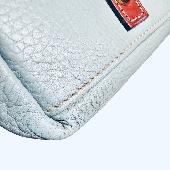 Dooney & Bourke Pebble Grain Logo Lock Hobo/Shoulder Bag - Picture 8 of 16